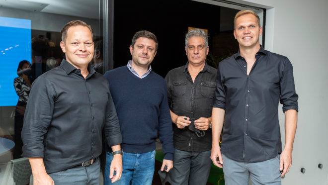 Fabiano Gusso, Rodrigo Pasqual, Luiz Alberto Leschkau, Thiago Bidese